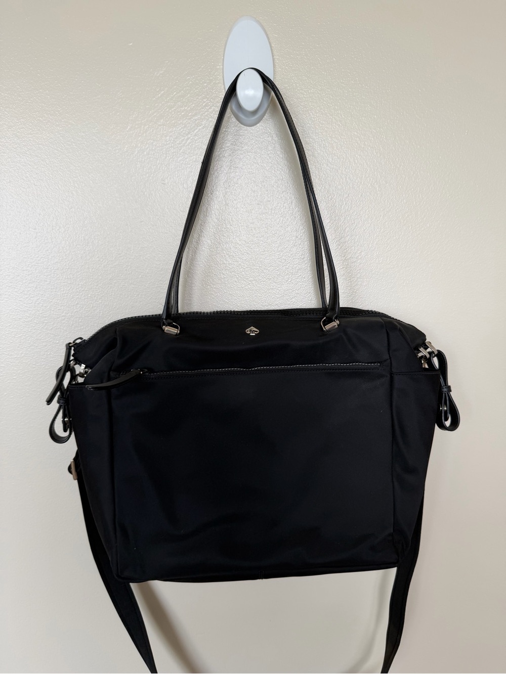 KATE SPADE Jae Nylon Baby Diaper Bag Shoulder Tote with Changing Pad WKRU6789